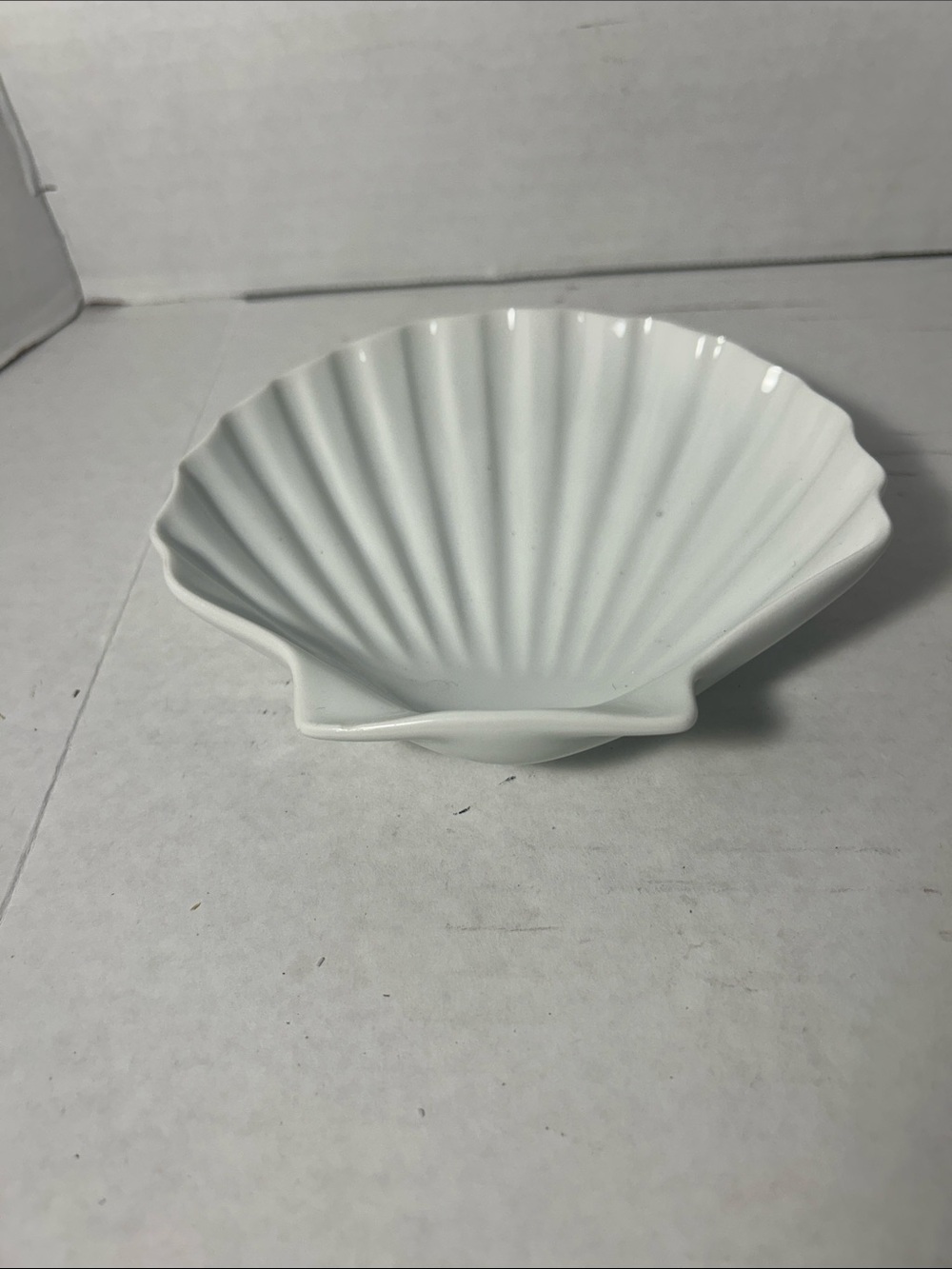 Dansk White Shell Ceramic Bowl